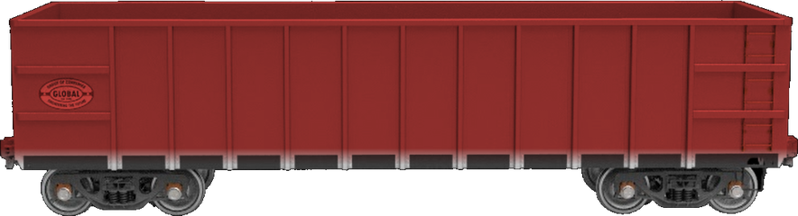 OptiMax Goliath · red coal wagon · 84t payload